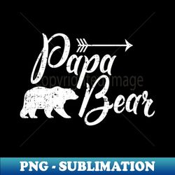 papa bear mens hooded - high-quality png sublimation download - boost your success with this inspirational png download