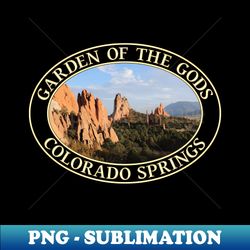 Garden of the Gods in Colorado Springs Colorado - Premium Sublimation Digital Download - Stunning Sublimation Graphics