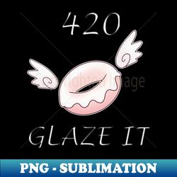 Glaze It - Decorative Sublimation PNG File - Instantly Transform Your Sublimation Projects