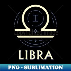 Libra Zodiac - Unique Sublimation PNG Download - Create with Confidence