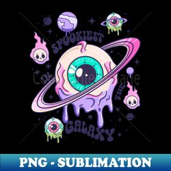 hot goth spooky galaxy - decorative sublimation png file - unleash your inner rebellion