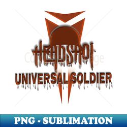 Universal Soldier - Retro PNG Sublimation Digital Download - Capture Imagination with Every Detail