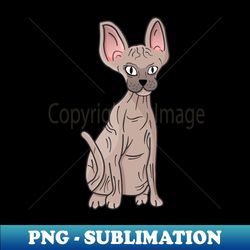 Sphynx Cat - Creative Sublimation PNG Download - Unleash Your Inner Rebellion