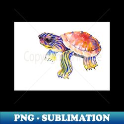 cute baby turtle - decorative sublimation png file - perfect for sublimation mastery
