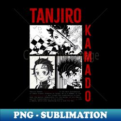 Tanjiro Kamado - Sublimation-Ready PNG File - Instantly Transform Your Sublimation Projects