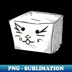 cat box - exclusive png sublimation download - unleash your creativity