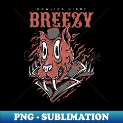Breezy - Vintage Sublimation PNG Download - Revolutionize Your Designs
