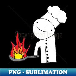 Master Chef - Modern Sublimation PNG File - Enhance Your Apparel with Stunning Detail