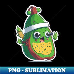 Avocado - Vintage Sublimation PNG Download - Boost Your Success with this Inspirational PNG Download