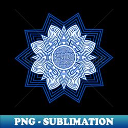 Mandala meditation yoga tattoo - Premium PNG Sublimation File - Enhance Your Apparel with Stunning Detail