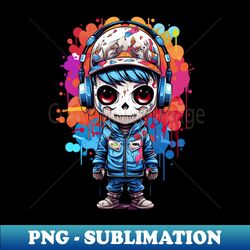 Halloween Spirit Cool Boy Colorful - Special Edition Sublimation PNG File - Add a Festive Touch to Every Day