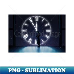 The Glowing Clock - Unique Sublimation PNG Download - Add a Festive Touch to Every Day
