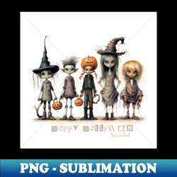 Halloween Dolls Collection - Premium PNG Sublimation File - Unleash Your Inner Rebellion