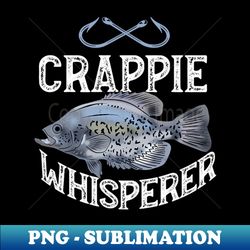 funny crappie fishing graphic freshwater fish angler - signature sublimation png file - stunning sublimation graphics