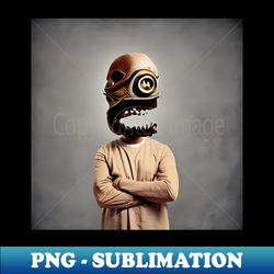 Robot Monster Guy - PNG Transparent Digital Download File for Sublimation - Unlock Vibrant Sublimation Designs