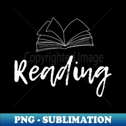 Reading - Premium PNG Sublimation File - Perfect for Creative Projects