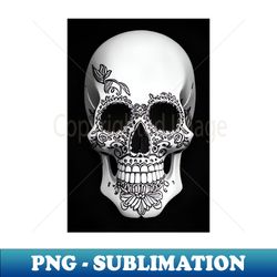 Sugar Skull - PNG Sublimation Digital Download - Capture Imagination with Every Detail