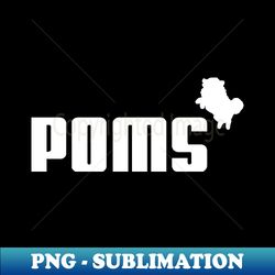 Poms - Elegant Sublimation PNG Download - Perfect for Creative Projects