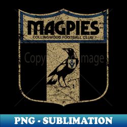 Magpies - Professional Sublimation Digital Download - Enhance Your Apparel with Stunning Detail