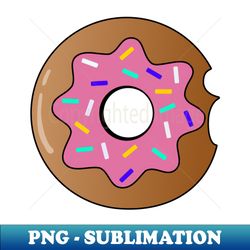 Kawaii Donut - Instant PNG Sublimation Download - Add a Festive Touch to Every Day