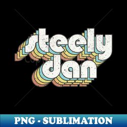 vintage color steely dan - Modern Sublimation PNG File - Unlock Vibrant Sublimation Designs