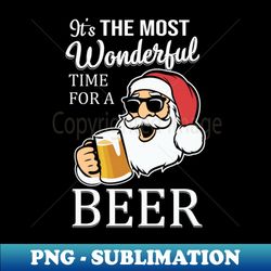 Funny Christmas Gift for Beer Loves - High-Resolution PNG Sublimation File - Unleash Your Inner Rebellion