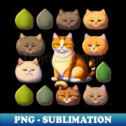 funny cats - PNG Sublimation Digital Download - Boost Your Success with this Inspirational PNG Download