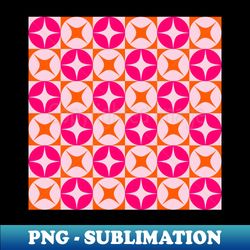 pink and orange patterns digital art modern art aesthetic patterns - png transparent digital download file for sublimation - fashionable and fearless