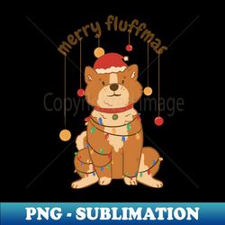 cute christmas dogs gift - elegant sublimation png download - bold & eye-catching