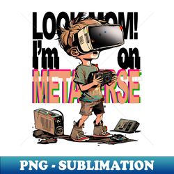 Metaverse - Sublimation-Ready PNG File - Vibrant and Eye-Catching Typography