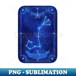 Rising Star sign Scorpio - Creative Sublimation PNG Download - Spice Up Your Sublimation Projects