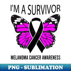 skin cancer awareness - decorative sublimation png file - bold & eye-catching