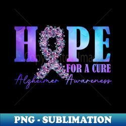 Alzheimer awareness - Instant Sublimation Digital Download - Perfect for Sublimation Mastery