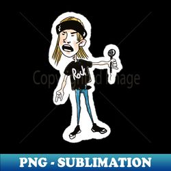 funny rocker shouting and singing - Exclusive Sublimation Digital File - Unleash Your Creativity