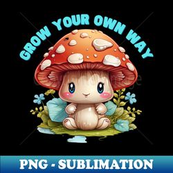 Grow your own way - kids apparel - Exclusive PNG Sublimation Download - Unleash Your Creativity