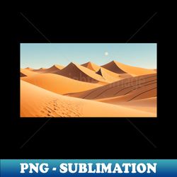 Desert Abstract Sand Dunes Landscape - Elegant Sublimation PNG Download - Perfect for Sublimation Mastery
