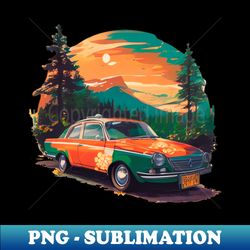 Vintage car - Instant Sublimation Digital Download - Add a Festive Touch to Every Day