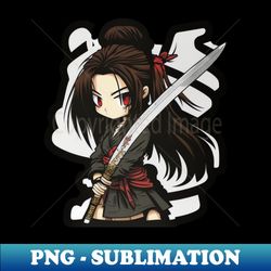 Anime Girl - PNG Transparent Digital Download File for Sublimation - Perfect for Personalization