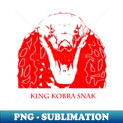 king cobra head - Vintage Sublimation PNG Download - Bring Your Designs to Life