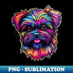 Affenpinscher Neon Design - PNG Sublimation Digital Download - Boost Your Success with this Inspirational PNG Download