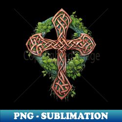 Celtic Cross - Aesthetic Sublimation Digital File - Perfect for Personalization