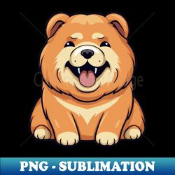 Kawaii Chow Chow Puppy - Modern Sublimation PNG File - Defying the Norms