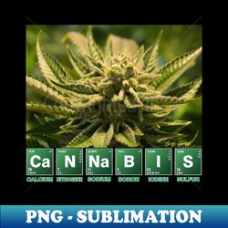 The Elements of Cannabis and Marijuana - Trendy Sublimation Digital Download - Perfect for Sublimation Mastery