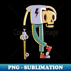 SKeleton skate - High-Quality PNG Sublimation Download - Stunning Sublimation Graphics