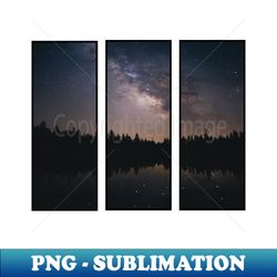 forest galaxy - decorative sublimation png file