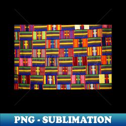 african cloth pattern - retro png sublimation digital download