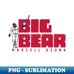 marcell ozuna big bear - trendy sublimation digital download