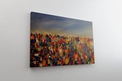 our colorful people oil painting canvas, best african wall decor,african art print,african wall decor,african canvas dec
