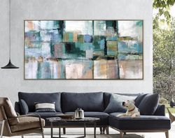 extra large wall art abstract,large acrylic painting on canvas original,modern abstract painting on canvas,large canvas