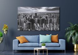 new york canvas print art,new york canvas wall art,new york skyline,new york painting,new york manhattan wall art,landsc